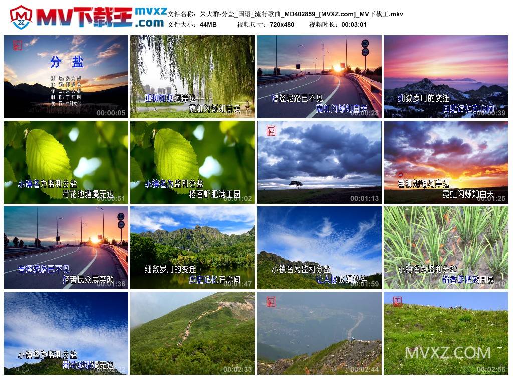 朱大群-分盐_国语_流行歌曲_MD402859